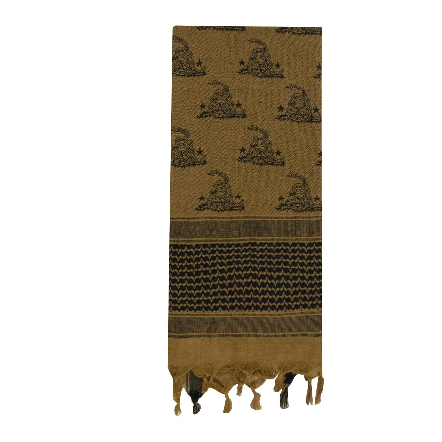 Rothco Gadsden Snake Shemagh Tactical Desert Scarf - One Size 6 Rothco Gadsden Snake Shemagh Tactical Desert Scarf - One Size