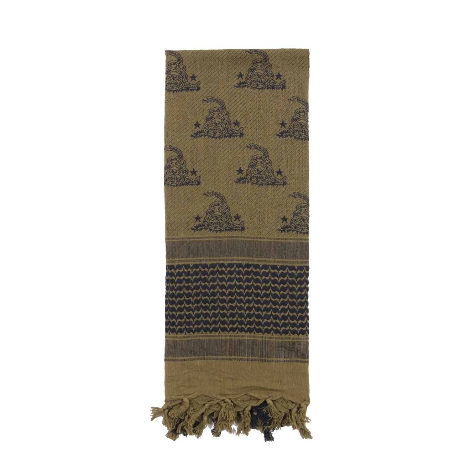 Rothco Gadsden Snake Shemagh Tactical Desert Scarf - One Size 5 Rothco Gadsden Snake Shemagh Tactical Desert Scarf - One Size