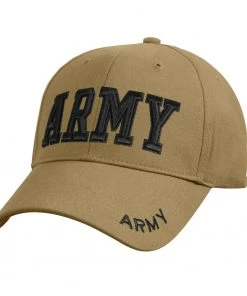 Rothco Deluxe Army Embroidered Low Profile Insignia Cap - One Size