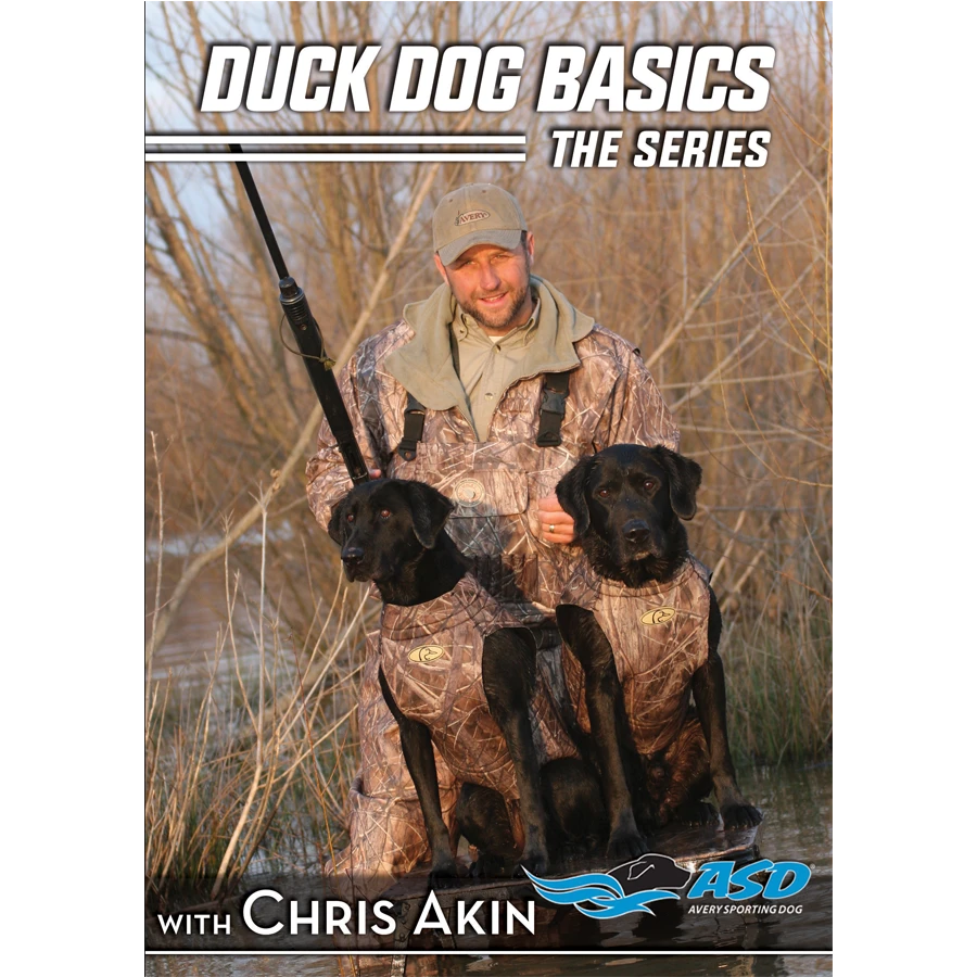 Camping & Hunting AVERY SPORTING DOG CHRIS AKIN DUCK DOG BASICS RETRIEVER ~ INSTRUCTIONAL DVDS 4 Camping & Hunting AVERY SPORTING DOG CHRIS AKIN DUCK DOG BASICS RETRIEVER ~ INSTRUCTIONAL DVDS
