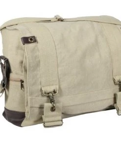 Rothco Vintage Canvas B-15 Pilot Messenger Bag