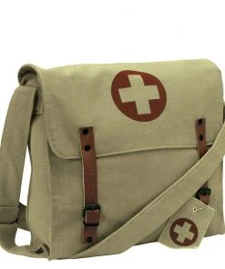 Rothco Vintage Medic Canvas Bag With Cross