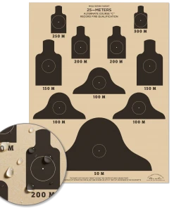 Rite In The Rain Weatherproof 25m Alt C Qualification Targets - 10 Pack