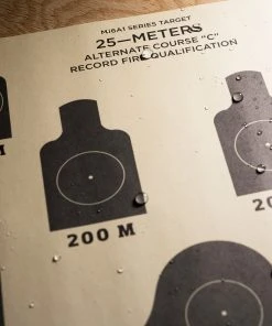 Camping & Hunting Rite In The Rain Weatherproof 25m Alt C Qualification Targets - 100 Pack