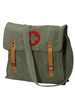 Rothco Vintage Medic Canvas Bag With Cross