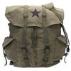 Gear Rothco Vintage Weekender Canvas Backpack With Star