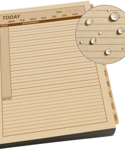 Rite In The Rain Weatherproof Daily Calendar Set 8.5 In. X 11 In. Waterproof Notebooks