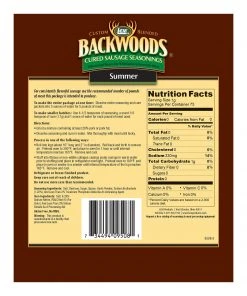 Food & Food Storage LEM Backwoods Summer Sausage Cured Sausage Seasoning