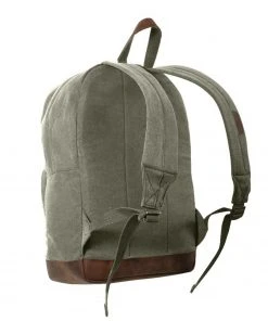 Rothco Vintage Canvas Teardrop Backpack With Leather Accents