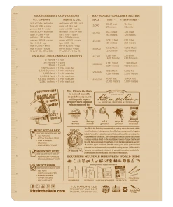 Books, Binders & Notepads Rite In The Rain Weatherproof Hard Cover Notebook, 8.75 In. X 11.25 In.