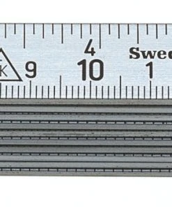 Hultafors Aluminium Folding Rule A61 — 2m, 10 Sections
