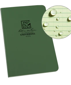 Rite In The Rain Weatherproof Soft Cover Notebook, 4.625 In. X 7.25 In. 19 Rite In The Rain Weatherproof Soft Cover Notebook, 4.625 In. X 7.25 In.