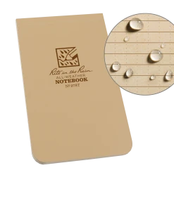 Waterproof Notebooks Rite In The Rain Weatherproof Top Bound Notebook, 3.25 In. X 5.25 In.