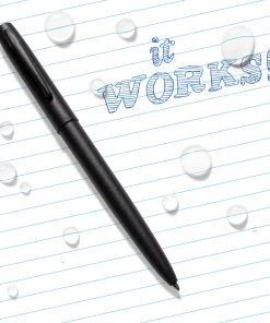 Rite In The Rain Weatherproof Metal Clicker Pen - Blue Ink