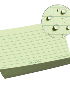 Waterproof Notebooks Rite In The Rain Weatherproof Index Cards, 3" X 5" 11 Waterproof Notebooks Rite In The Rain Weatherproof Index Cards, 3