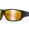 WILEY X OMEGA SUNGLASSES - Polarized Bronze Mirror Lens Gear