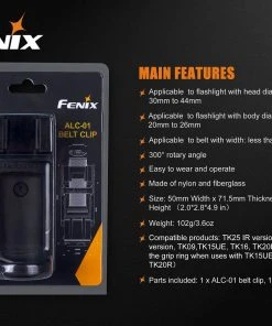 Fenix Lights FENIX ALC-01 BELT CLIP 7 Fenix Lights FENIX ALC-01 BELT CLIP