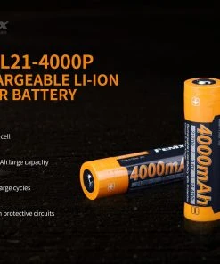 FENIX ARB-L21 4000P HIGH DRAW 21700 LI-ION RECHARGEABLE BATTERY Fenix Lights