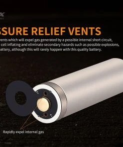 Fenix Lights FENIX ARB-L21 5000U 21700 LI-ION RECHARGEABLE BATTERY 10 Fenix Lights FENIX ARB-L21 5000U 21700 LI-ION RECHARGEABLE BATTERY