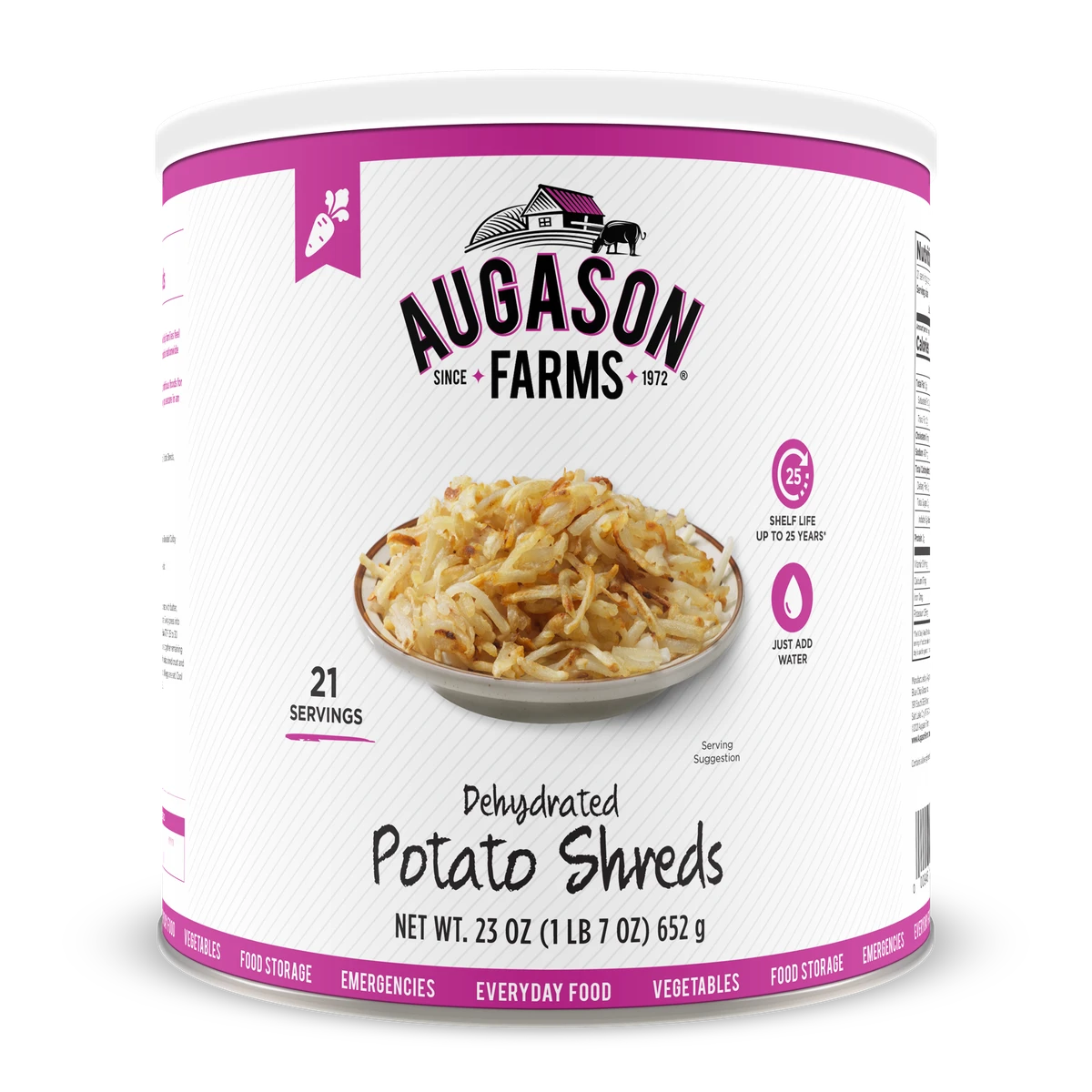 Food & Food Storage Augason Farms Dehydrated Potato Shreds 1 Food & Food Storage Augason Farms Dehydrated Potato Shreds