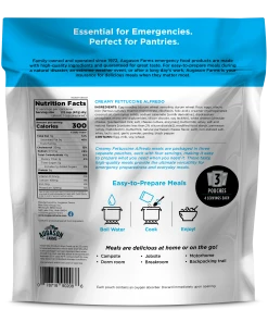 Augason Farms Fettuccini Alfredo Super Pouch