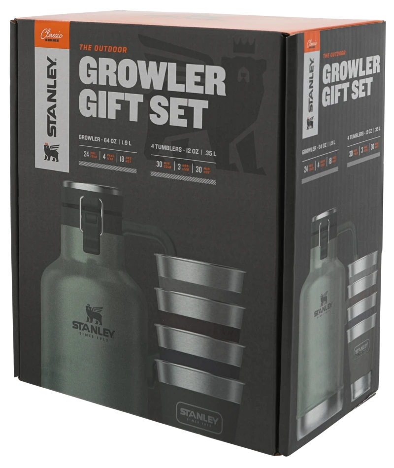 STANLEY CLASSIC OUTDOOR GROWLER GIFT SET Water 2 STANLEY CLASSIC OUTDOOR GROWLER GIFT SET Water