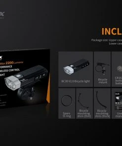 Gear FENIX BC30V2.0 BIKE LIGHT