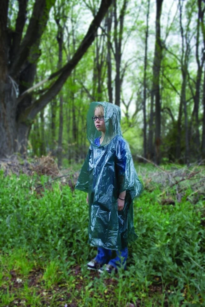 Emergency Zone CHILDREN'S EMERGENCY PONCHO - GREEN 2 Emergency Zone CHILDREN'S EMERGENCY PONCHO - GREEN