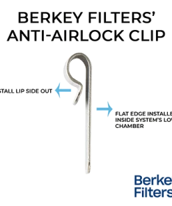 Water Berkey Anti-airlock Clip
