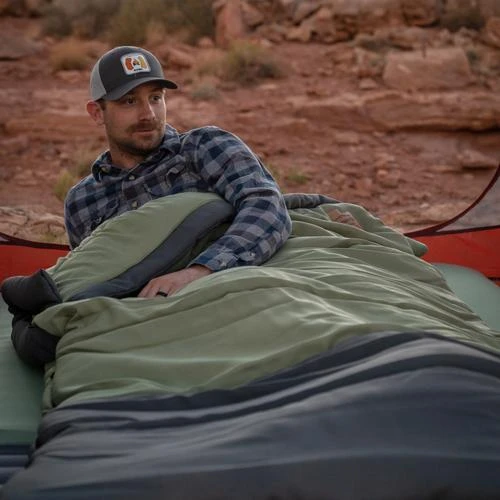 Klymit Big Cottonwood 0 Sleeping Bag - Green 5 Klymit Big Cottonwood 0 Sleeping Bag - Green