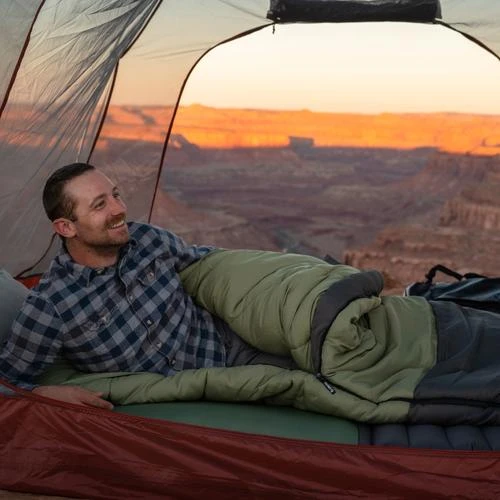 Klymit Big Cottonwood 0 Sleeping Bag - Green 4 Klymit Big Cottonwood 0 Sleeping Bag - Green