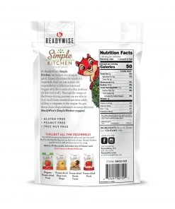 ReadyWise Food & Food Storage Simple Kitchen Seasoned Veggies Variety Pack