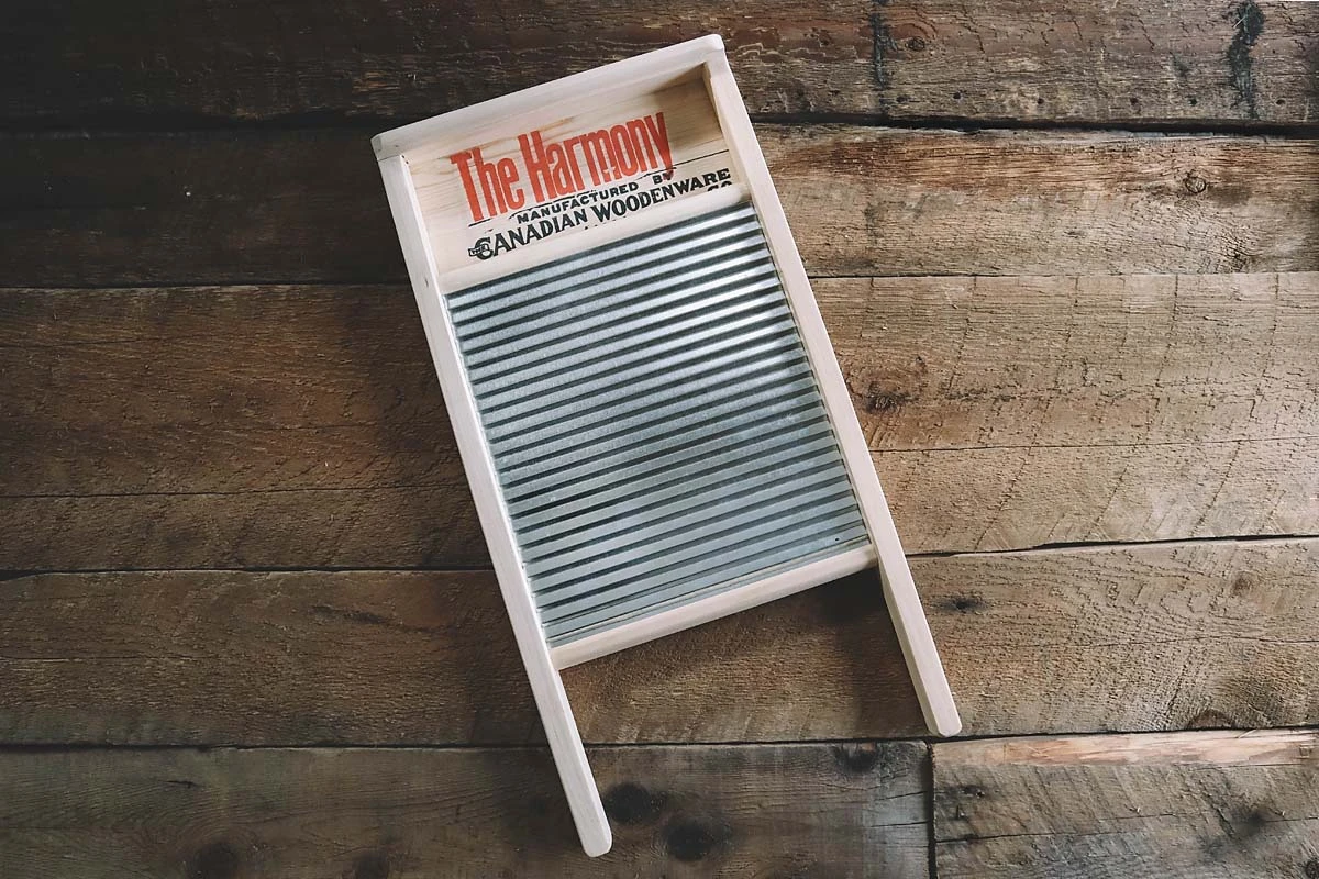 Home, Farm & Garden Canadian Woodenware Harmony Metal Washboard 2 Home, Farm & Garden Canadian Woodenware Harmony Metal Washboard