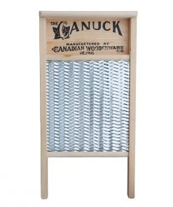 Canadian Woodenware Canuck Metal Washboard Home, Farm & Garden