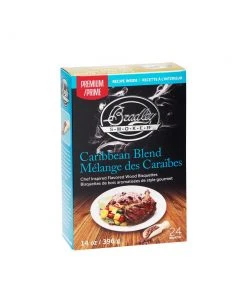 Bradley Bisquettes Bradley Smoker Wood Bisquettes, Premium Caribbean Blend Flavor 24pk