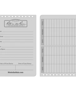 Waterproof Notebooks Rite In The Rain Weatherproof Top Spiral DOPE Logbook, 4 In. X 6 In.