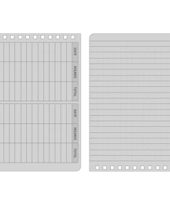 Waterproof Notebooks Rite In The Rain Weatherproof Top Spiral DOPE Logbook, 4 In. X 6 In.