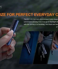 Fenix E01 V2.0 100 Lumens AAA Flashlight Flashlights 24 Fenix E01 V2.0 100 Lumens AAA Flashlight Flashlights
