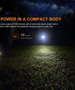 FENIX E12 V2.0 160 LUMENS AA EDC FLASHLIGHT