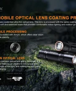 FENIX E12 V2.0 160 LUMENS AA EDC FLASHLIGHT