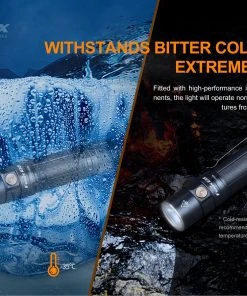 Flashlights FENIX E35 V3.0 3000 LUMENS RECHARGEABLE FLASHLIGHT