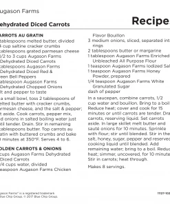 Augason Farms Dehydrated Diced Carrots Food & Food Storage 19 Augason Farms Dehydrated Diced Carrots Food & Food Storage