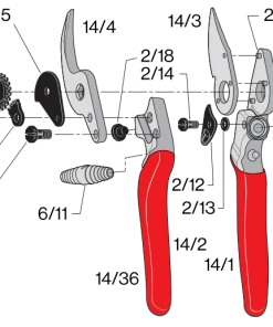 Home, Farm & Garden FELCO 14 Ergonomic Pruning Shear 11 Home, Farm & Garden FELCO 14 Ergonomic Pruning Shear