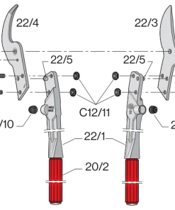 FELCO 22 Classic Loppers 84 Cm / 33.1 Inch