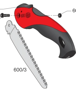 Hand Saws FELCO 600 Folding Pruning Saw 16 Cm / 6.3 Inch Blade 7 Hand Saws FELCO 600 Folding Pruning Saw 16 Cm / 6.3 Inch Blade