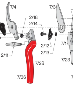 FELCO 7 Revolving Handle Pruning Shear 9 FELCO 7 Revolving Handle Pruning Shear