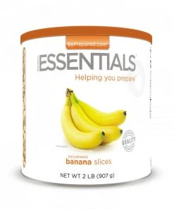 Food & Food Storage Emergency Essentials Dehydrated Banana Slices Large Can