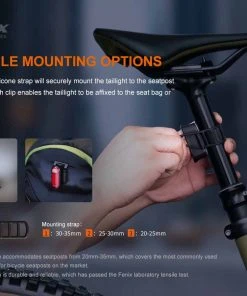 Gear FENIX BC05R V2.0 RECHARGEABLE BIKE TAILLIGHT