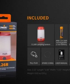 Fenix CL26R Rechargeable Lantern 28 Fenix CL26R Rechargeable Lantern