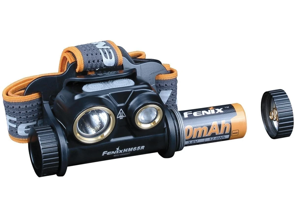 Fenix HM65R Rechargeable Headlamp + E-Lite Combo Headlamps 4 Fenix HM65R Rechargeable Headlamp + E-Lite Combo Headlamps